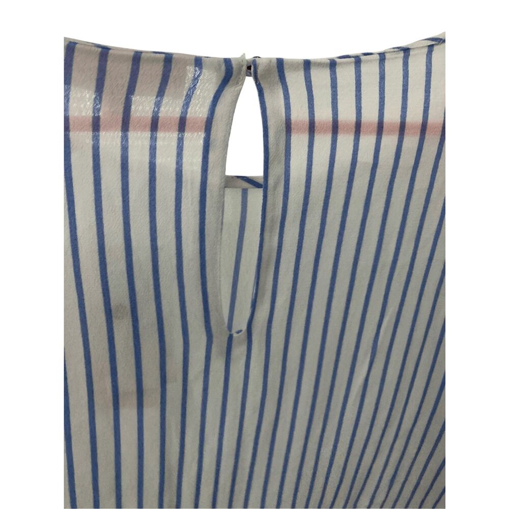 NWT Anthropologie Philosophy Sheer Striped Sailor Blouse - Picture 5 of 7